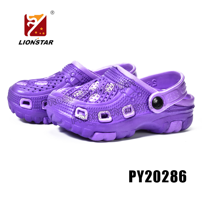 Children Junior Clogs Two Tone Color