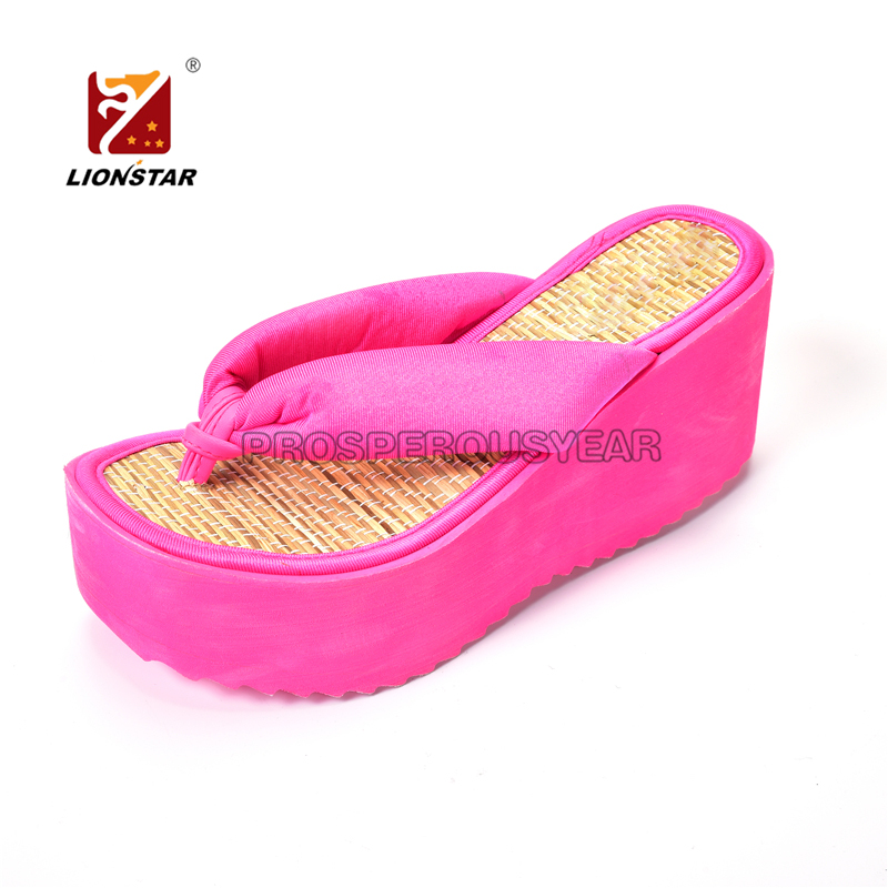 Women's light wedge ladies straw insole eva sandals